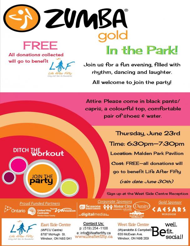 Zumba Gold in the Park